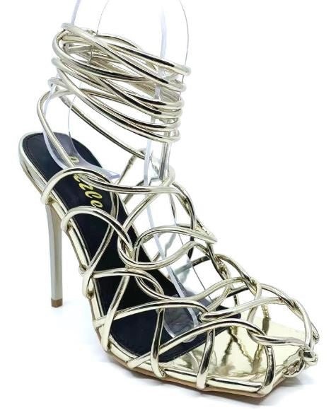 Sky Heels- Gold - Head Over Heels: All In One Boutique