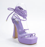 Slither Heels- Lavender - Head Over Heels: All In One Boutique