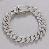 Square Cut Cuban Bracelet - Head Over Heels: All In One Boutique