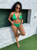 St. Barts Bikini- Green - Head Over Heels: All In One Boutique