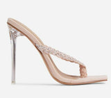 Stitched Heels- Nude - Head Over Heels: All In One Boutique