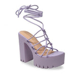 Syberia Heels- Lavender - Head Over Heels: All In One Boutique