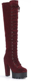 Take Charge Boot- Burgundy - Head Over Heels: All In One Boutique