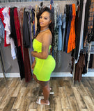 Tessa Short Set- Neon Yellow - Head Over Heels: All In One Boutique