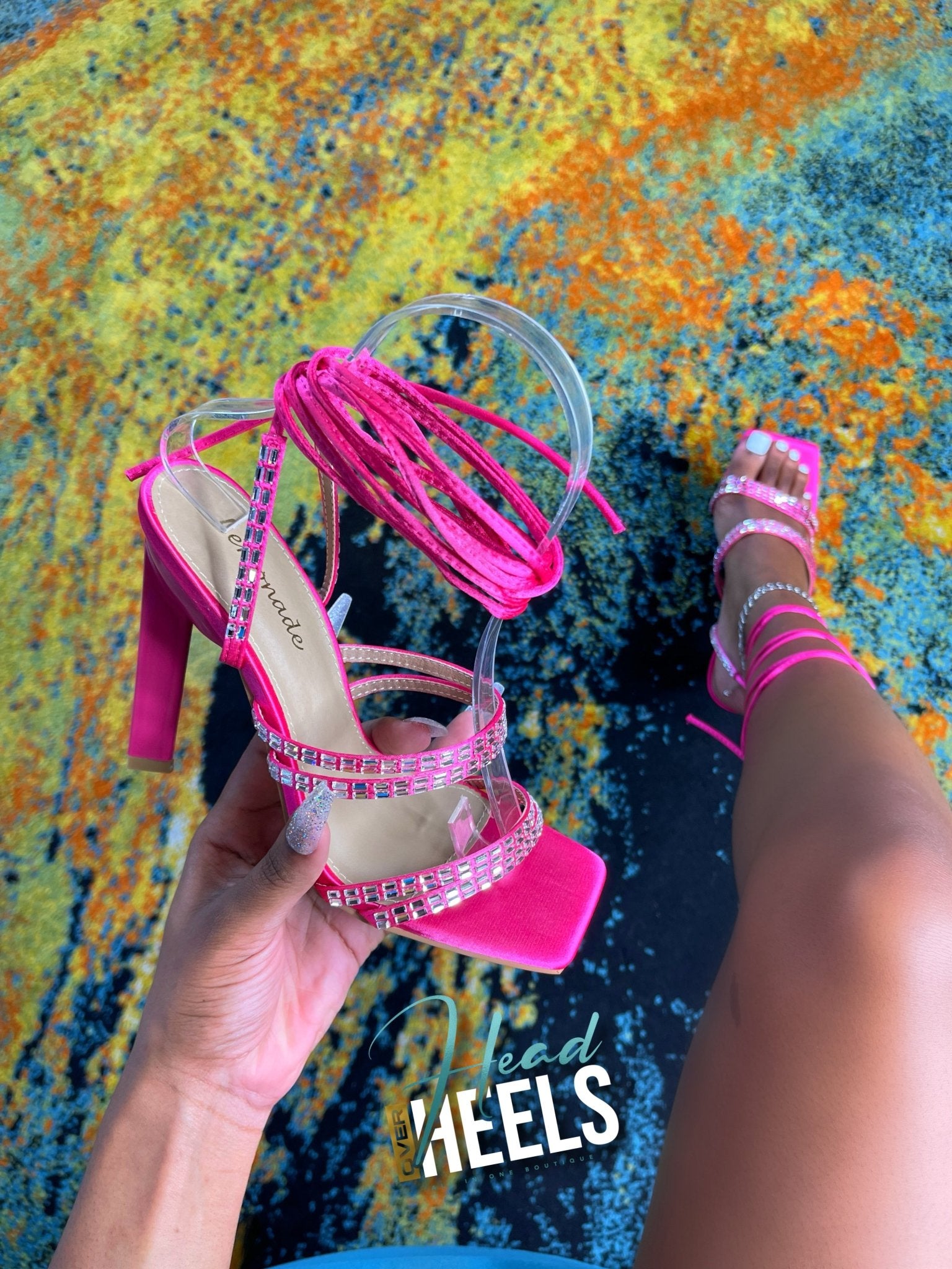 The Finest Heels- Pink - Head Over Heels: All In One Boutique