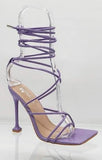 Tied Up Heels- Lavender - Head Over Heels: All In One Boutique