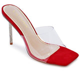 Touch Of Glam Heels- Red - Head Over Heels: All In One Boutique