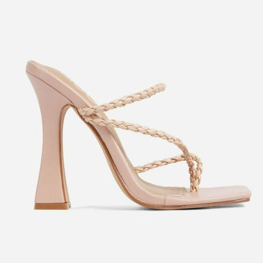 Tresser Heels- Nude - Head Over Heels: All In One Boutique