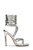 Vita Heels- Silver - Head Over Heels: All In One Boutique